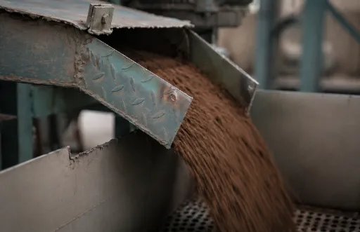 Resin-coated sand production line